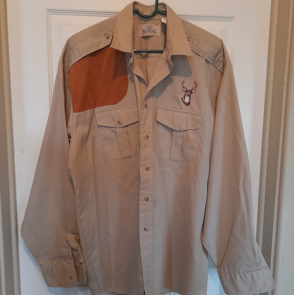 RedHead Shooting shirt, XL, long sleeves, vintage. - Picture 1 of 6